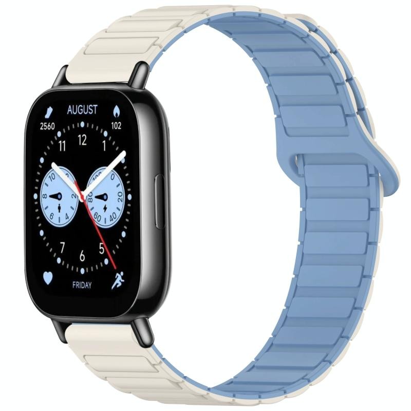 Xiaomi Redmi Watch 5 Lite Λουράκι Σιλικόνης Off White/Baby Blue