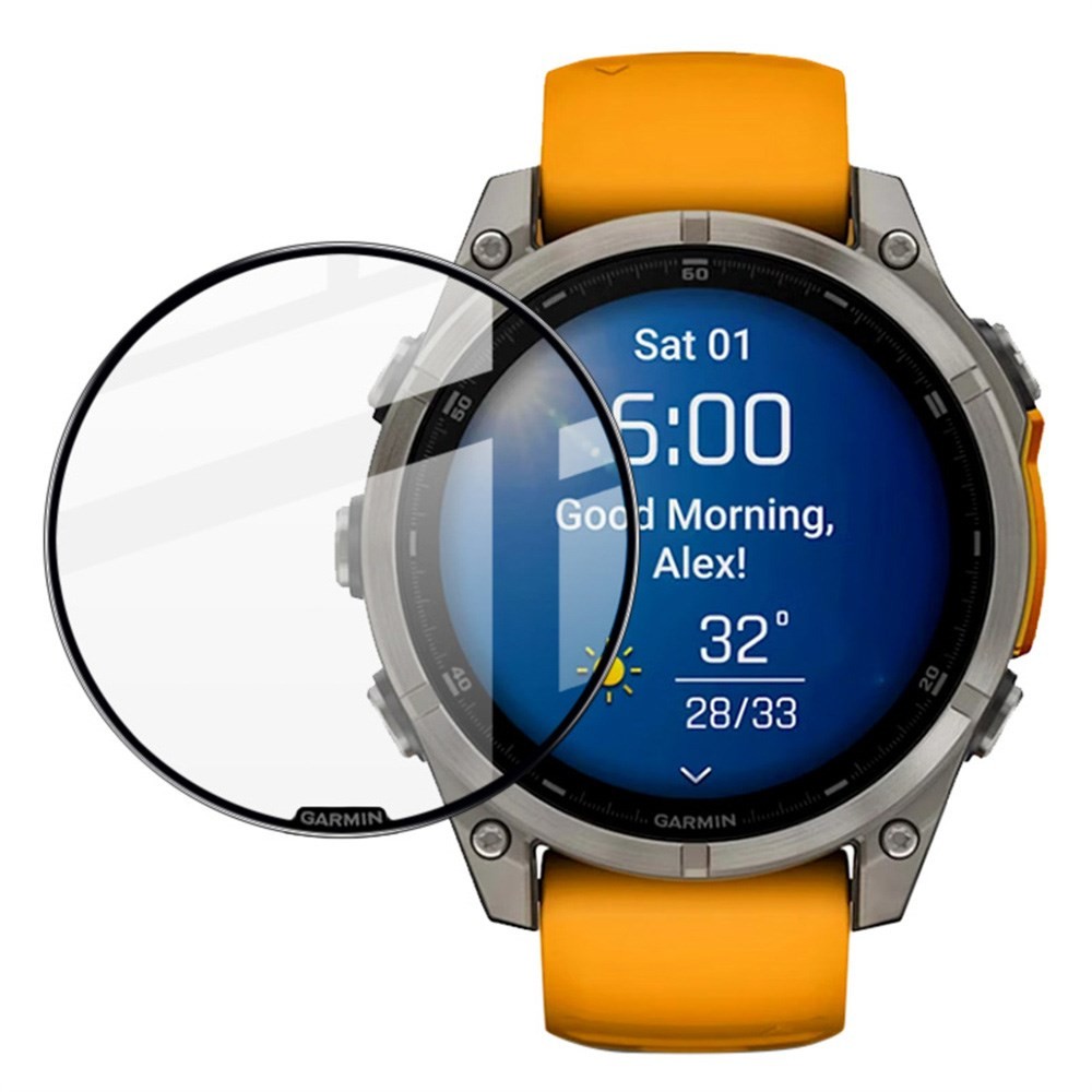 Garmin Fenix 8 AMOLED/Fenix 8 MIP Solar - 47mm IMAK Προστασία Οθόνης Transparent