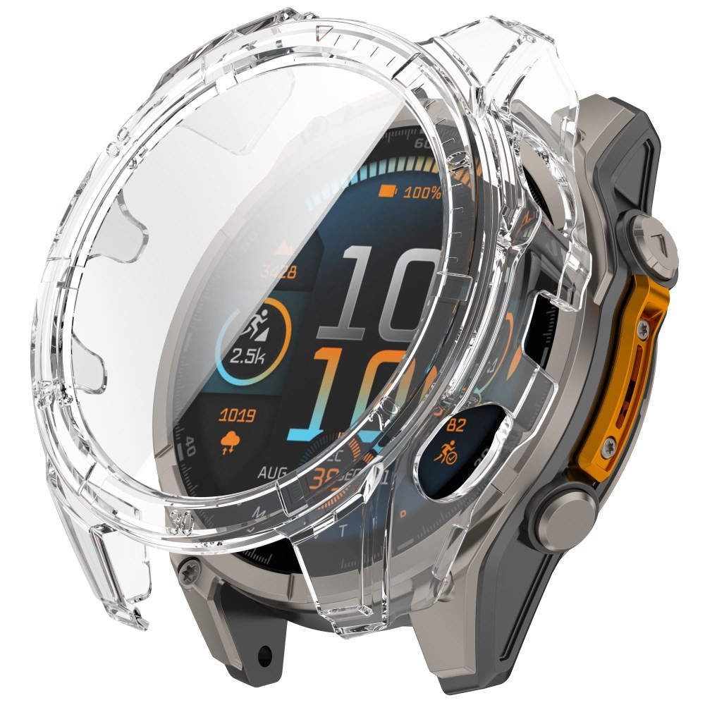 Garmin Fenix 8 Solar - 51mm Σκληρή Θήκη και Προστασία Οθόνης Transparent