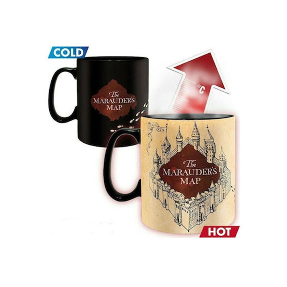 Abystyle ABYMUGA496 Harry Potter Heat Change Κούπα Κεραμική 460ml Black