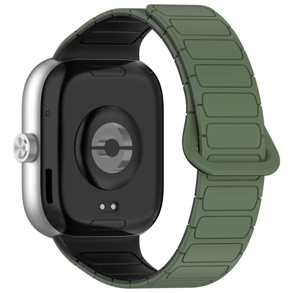 Xiaomi Redmi Watch 4/5/Smart Band 8 Pro/9 Pro Λουράκι Σιλικόνης Army Green/Black