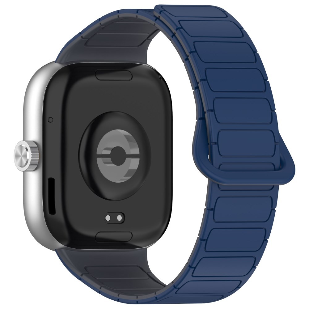 Xiaomi Redmi Watch 4/5/Smart Band 8 Pro/9 Pro Λουράκι Σιλικόνης Midnight Blue/Grey