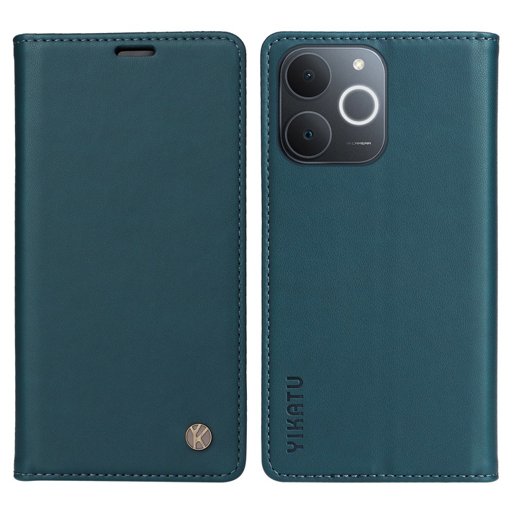 Realme Note 70T 4G YIKATU YK-001 Θήκη Βιβλίο Green