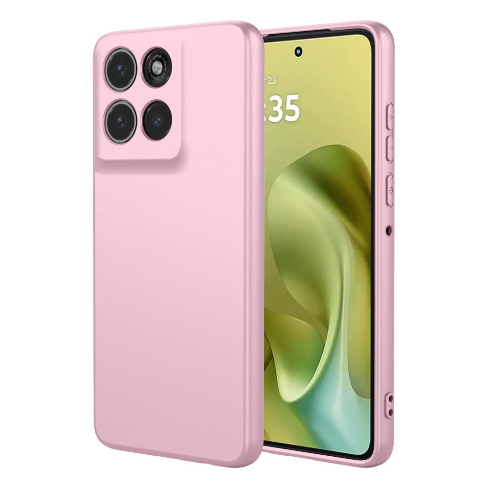 Motorola Moto G86 5G Smooth Θήκη Σιλικόνης Pink