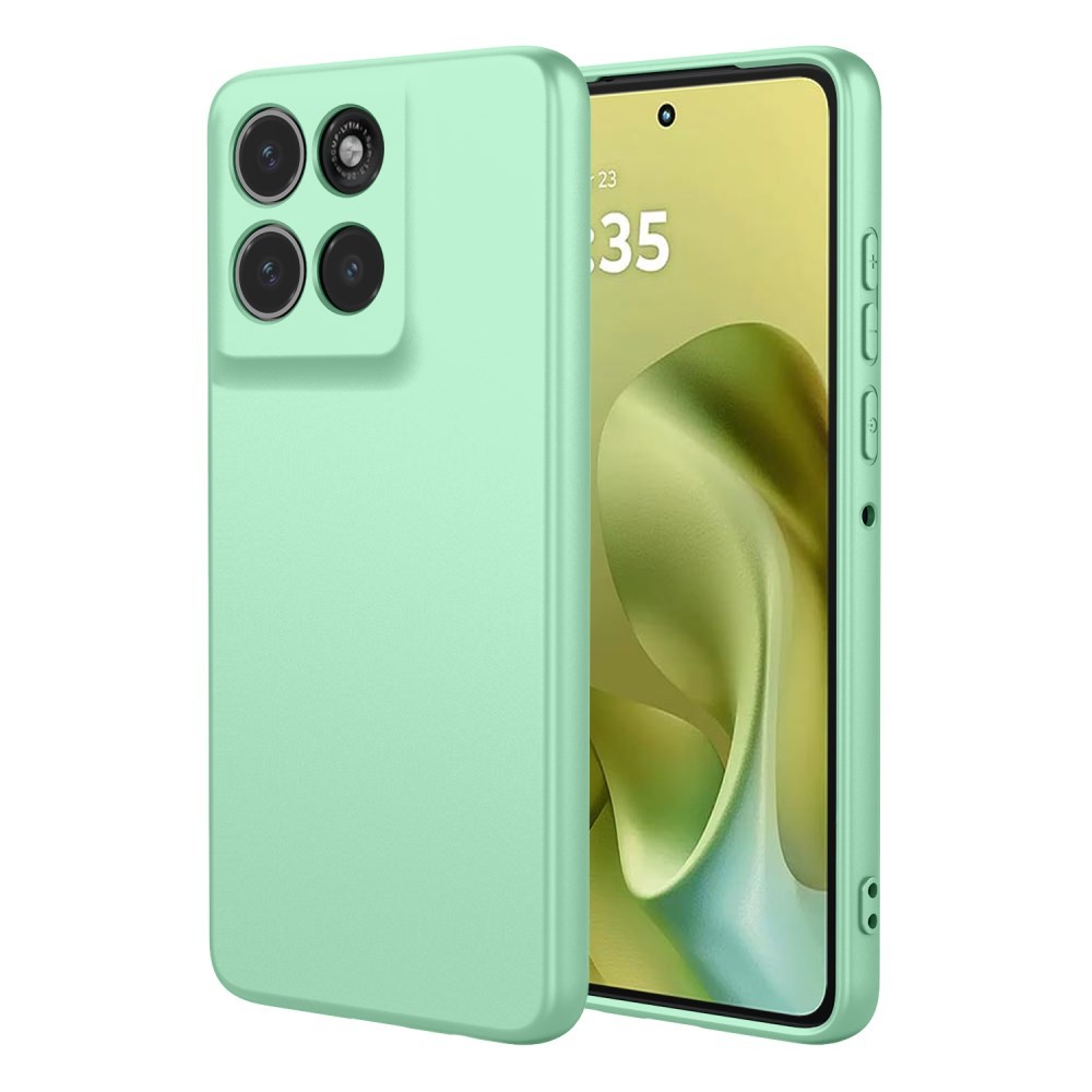 Motorola Moto G86 5G Smooth Θήκη Σιλικόνης Matcha Green