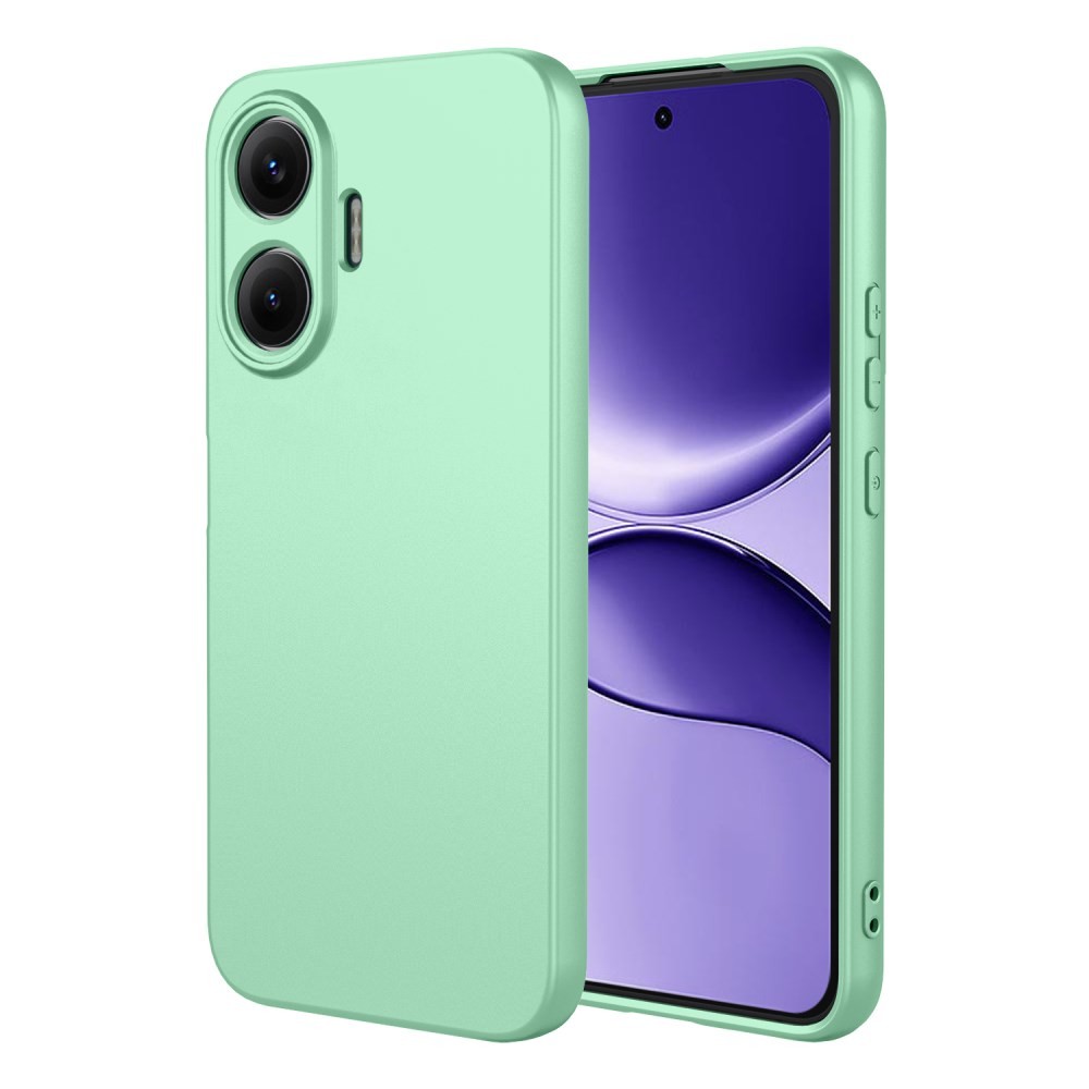 Xiaomi Poco F7 5G Smooth Θήκη Σιλικόνης Matcha Green