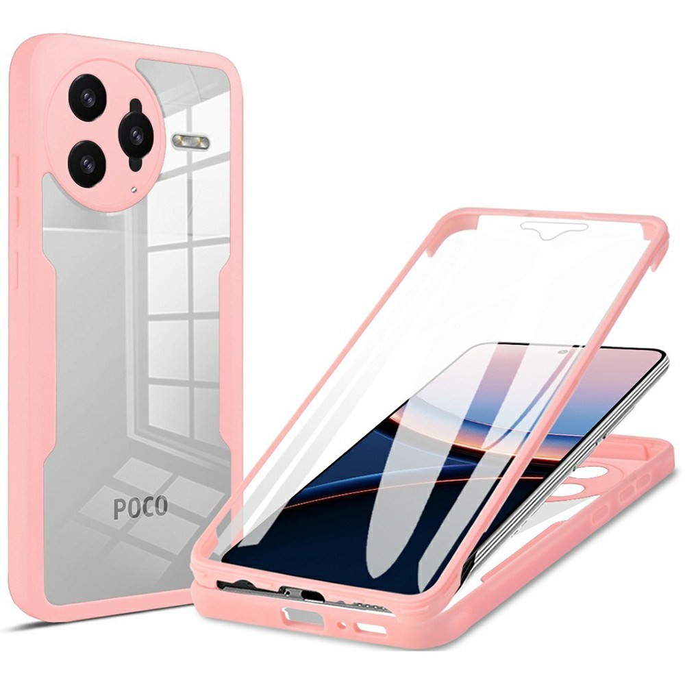 Xiaomi Poco F7 Ultra 5G 360 Degrees Coverage Σκληρή Θήκη Pink