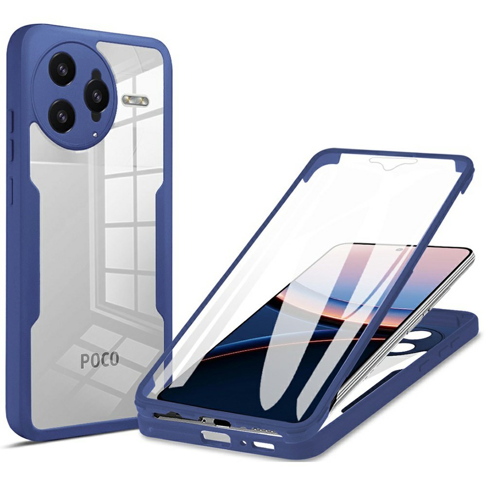 Xiaomi Poco F7 Ultra 5G 360 Degrees Coverage Σκληρή Θήκη Blue