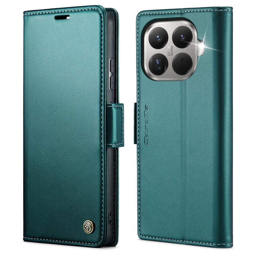 Xiaomi 15T Pro 5G CaseMe 023 Luminus Θήκη Πορτοφόλι Green