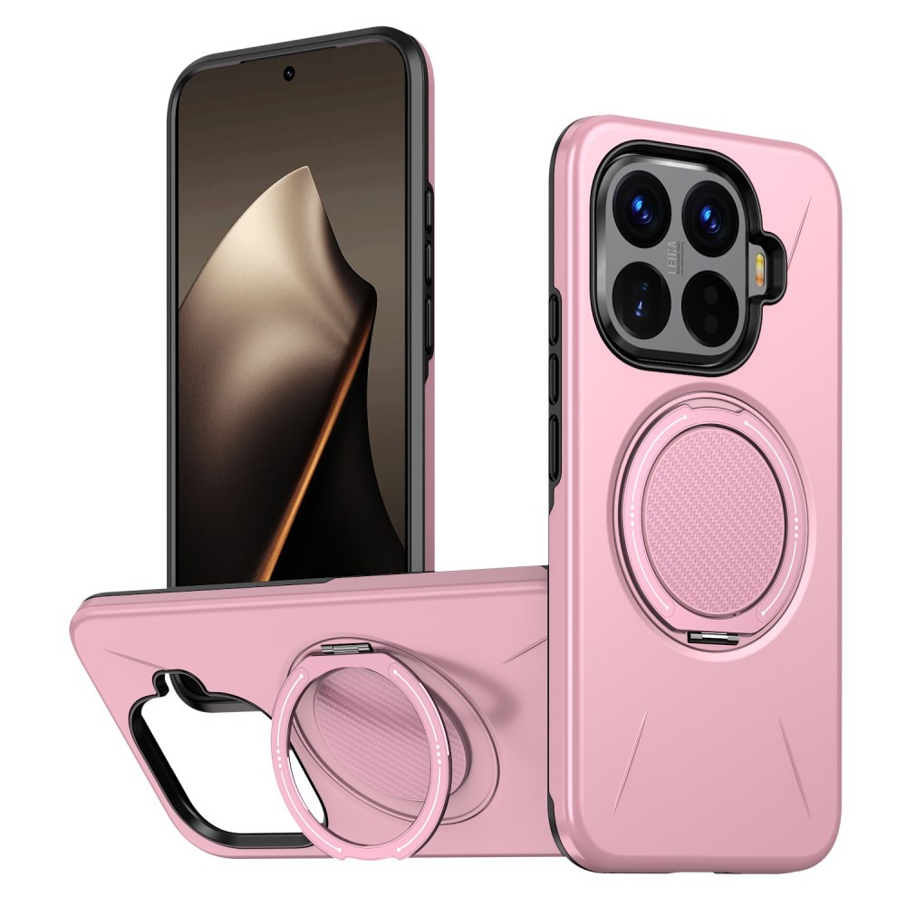 Xiaomi 15T Pro 5G Premium MagSafe Σκληρή Θήκη με Δαχτυλίδι Pink