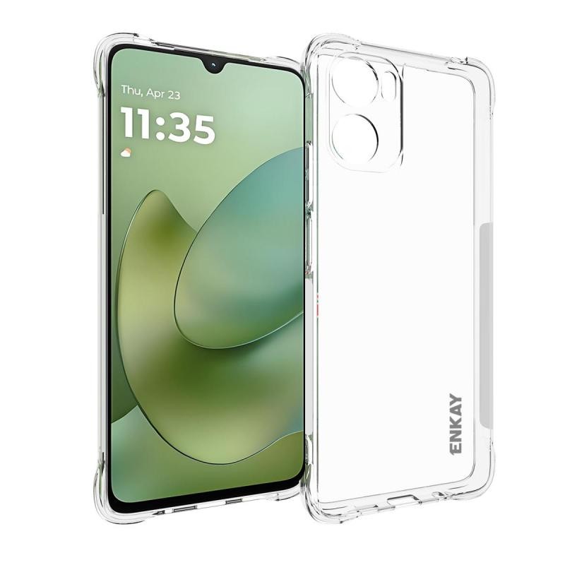 Motorola Moto G06 4G ENKAY Hat-Prince Θήκη Σιλικόνης Transparent