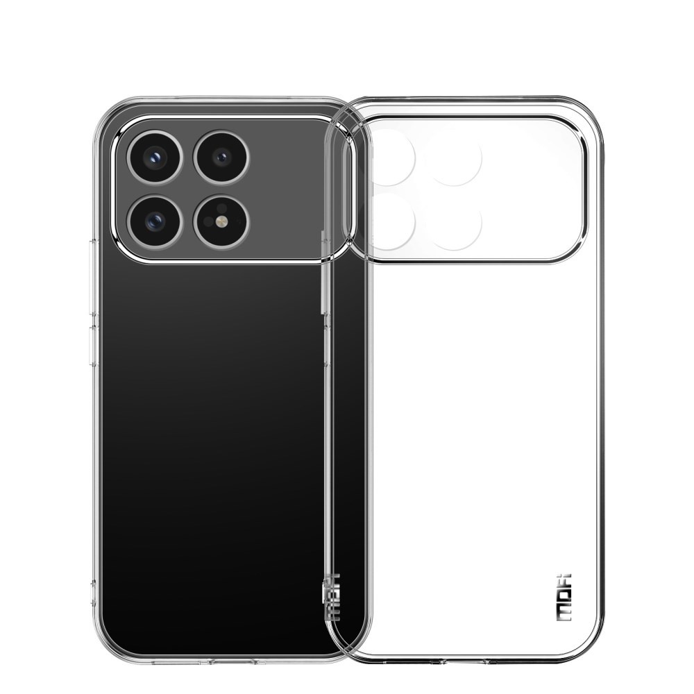 Xiaomi Poco F8 Pro 5G MOFI Ultra-Thin Θήκη Σιλικόνης Transparent