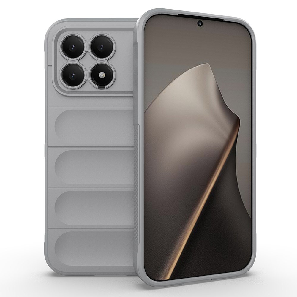 Xiaomi Poco F8 Pro 5G Magic Shield Θήκη Σιλικόνης Light Grey