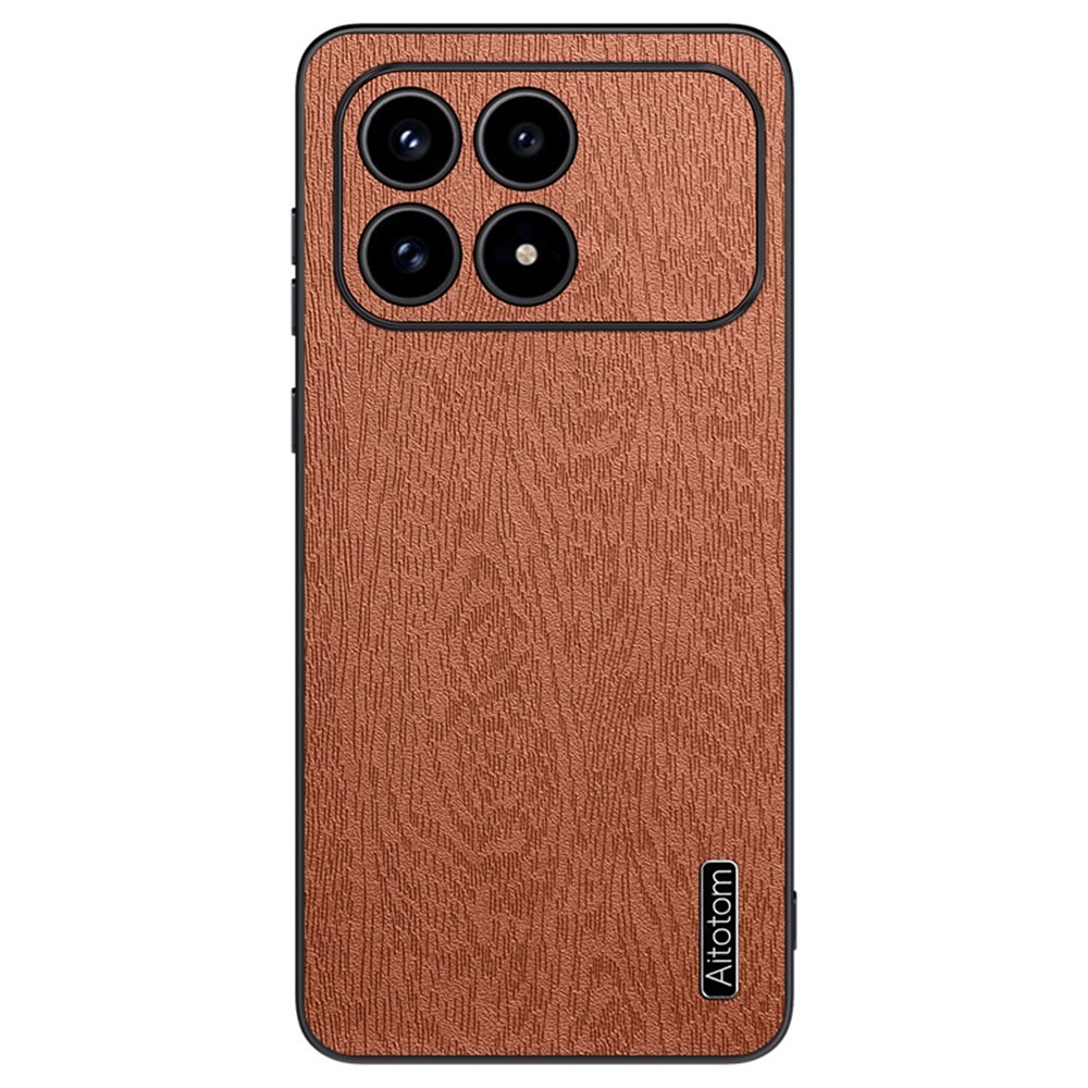 Xiaomi Poco F8 Pro 5G Wood Σκληρή Θήκη Brown