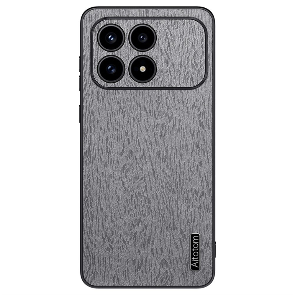 Xiaomi Poco F8 Pro 5G Wood Σκληρή Θήκη Grey