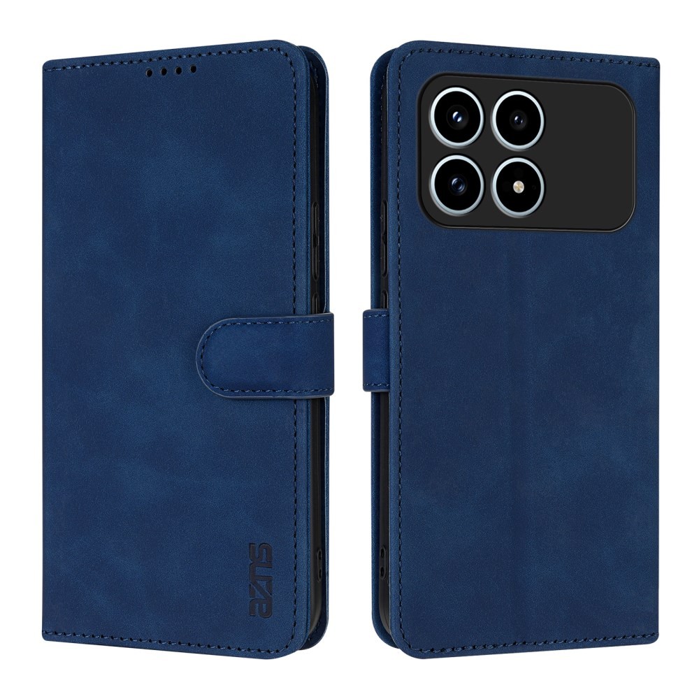 Xiaomi Poco F8 Pro 5G AZNS Magnetic Θήκη Πορτοφόλι Blue