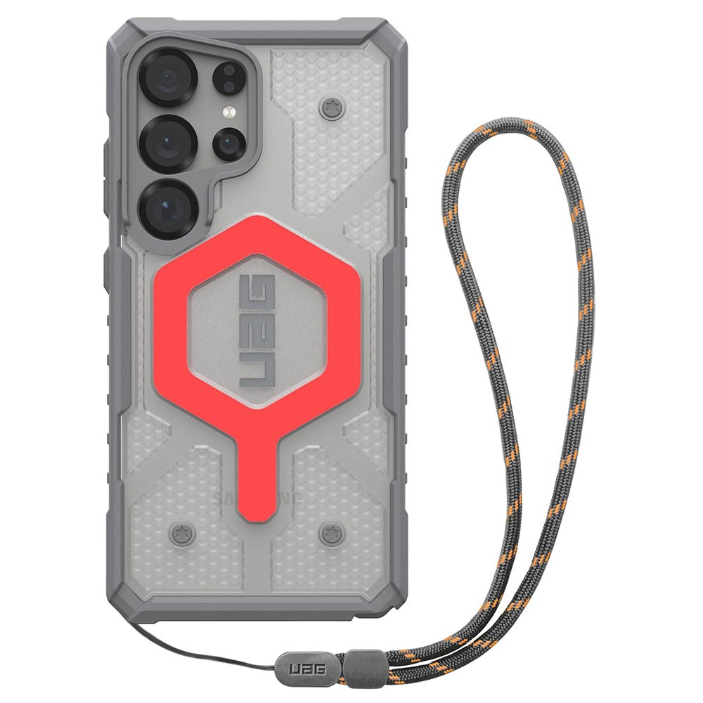 Samsung Galaxy S25 Ultra 5G UAG Pathfinder Clear MagSafe Active Lava