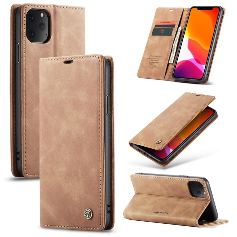 Apple iPhone 11 Pro CaseMe 013 Retro Θήκη Βιβλίο Brown