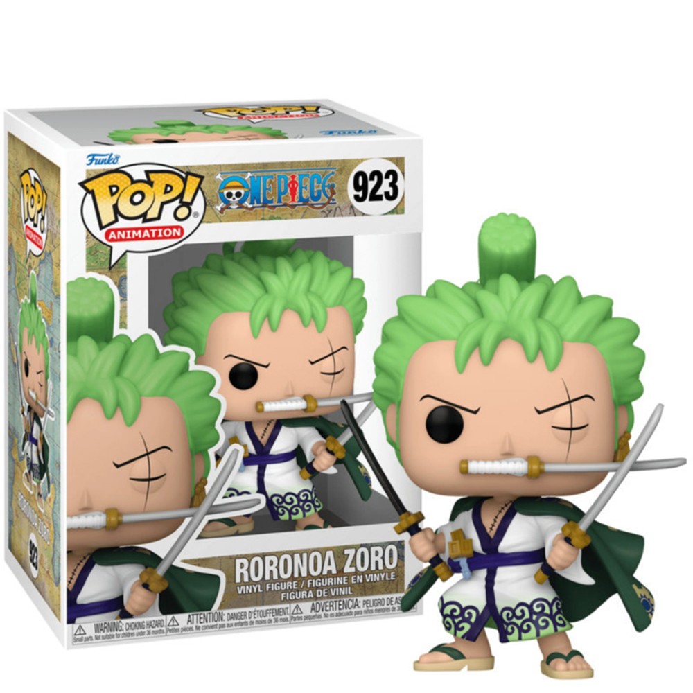POP! Games One Piece - Roronoa Zoro #923 Multicolor