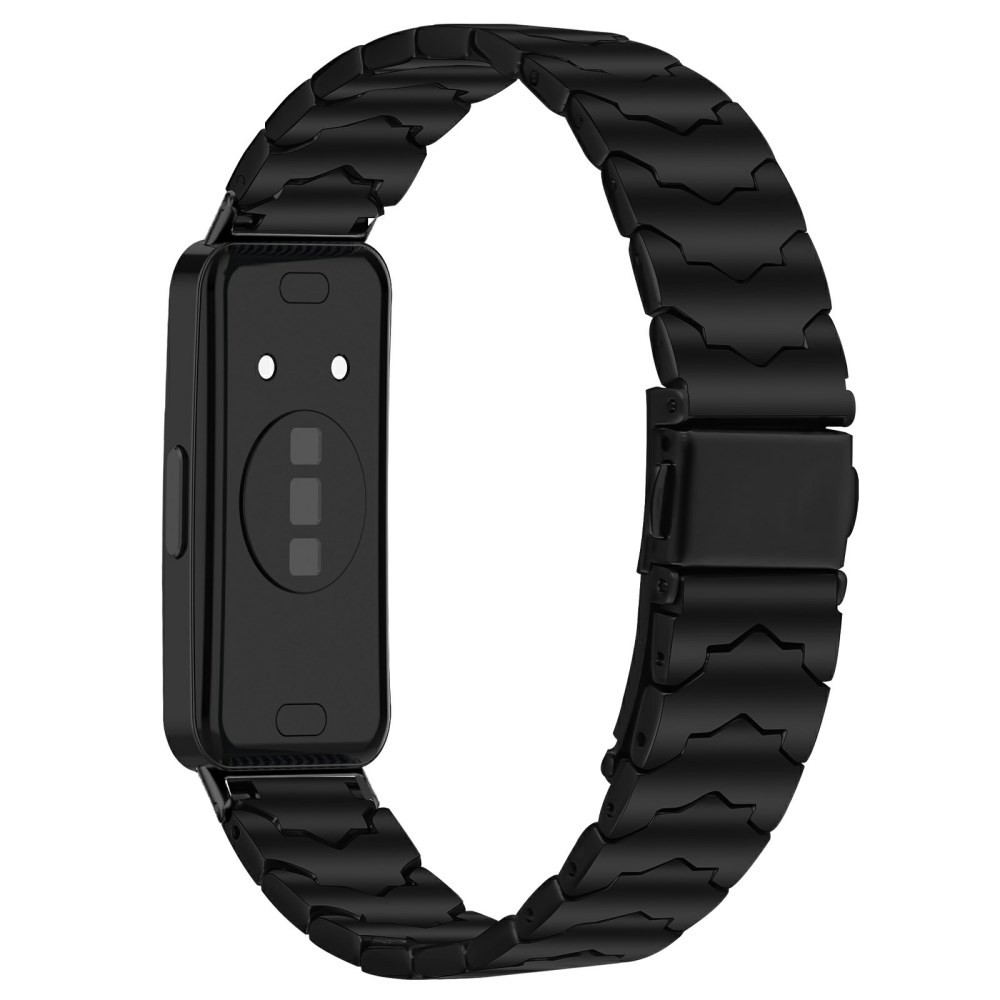 Xiaomi Smart Band 8/9/10 Λουράκι Από Ανοξείδωτο Ατσάλι Black