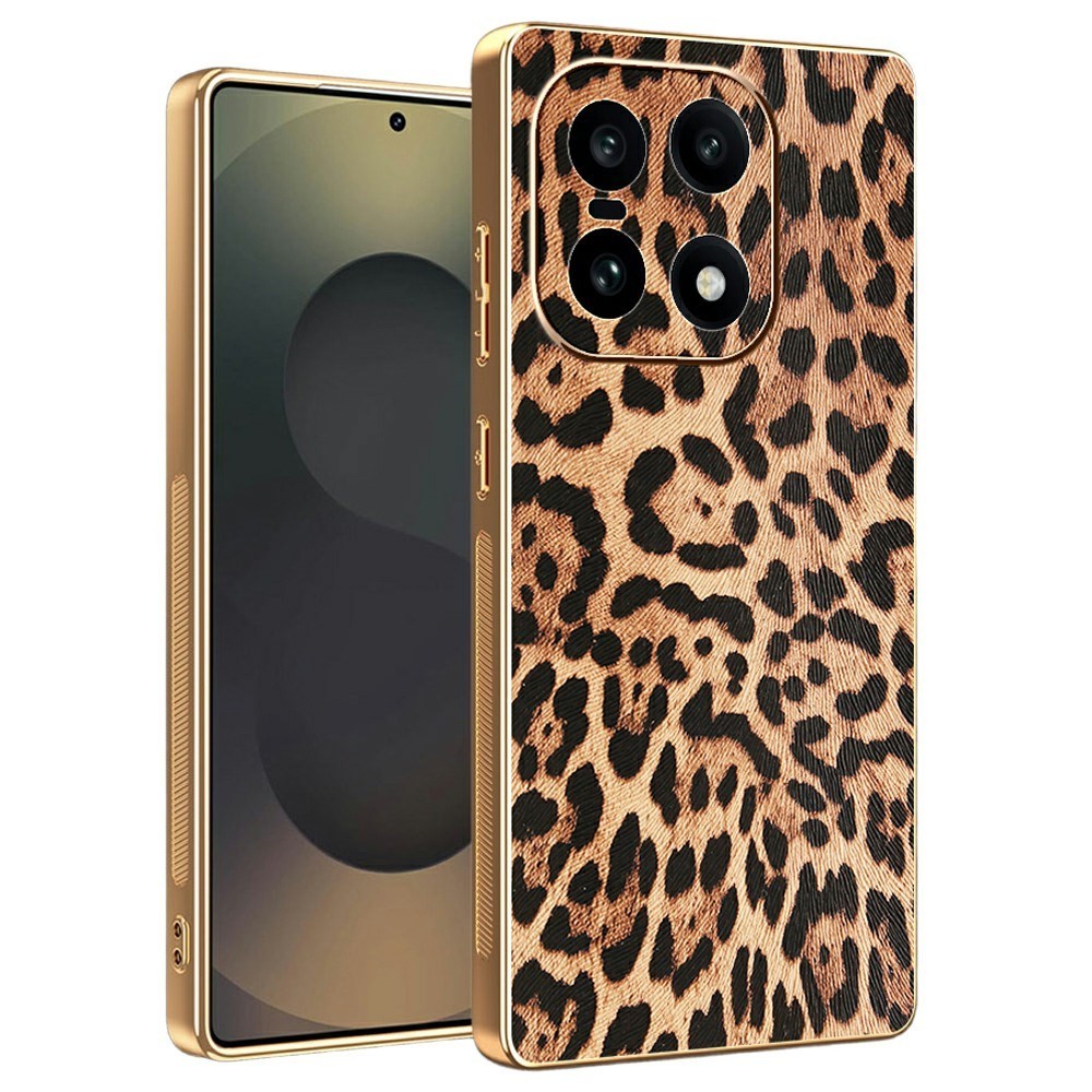 OnePlus 15 5G Electroplated Σκληρή Θήκη Leopard