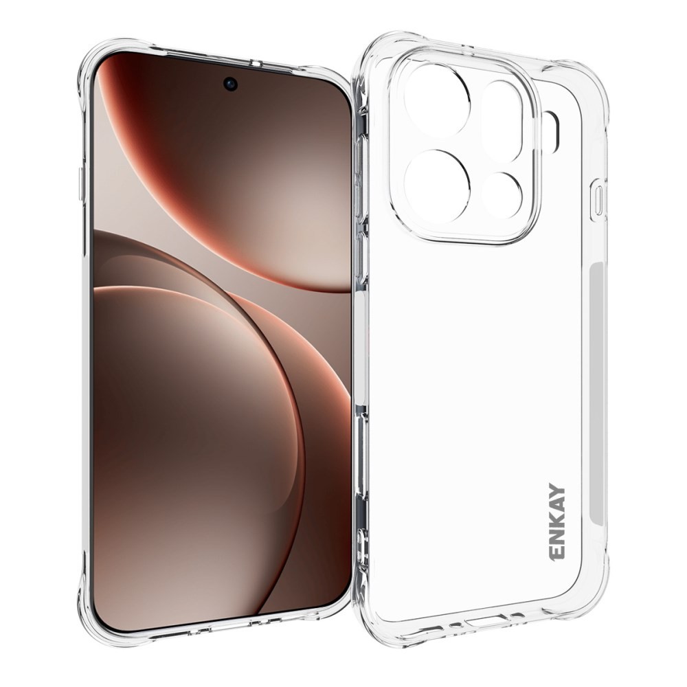Oppo Find X9 Pro 5G ENKAY Hat-Prince Θήκη Σιλικόνης Transparent