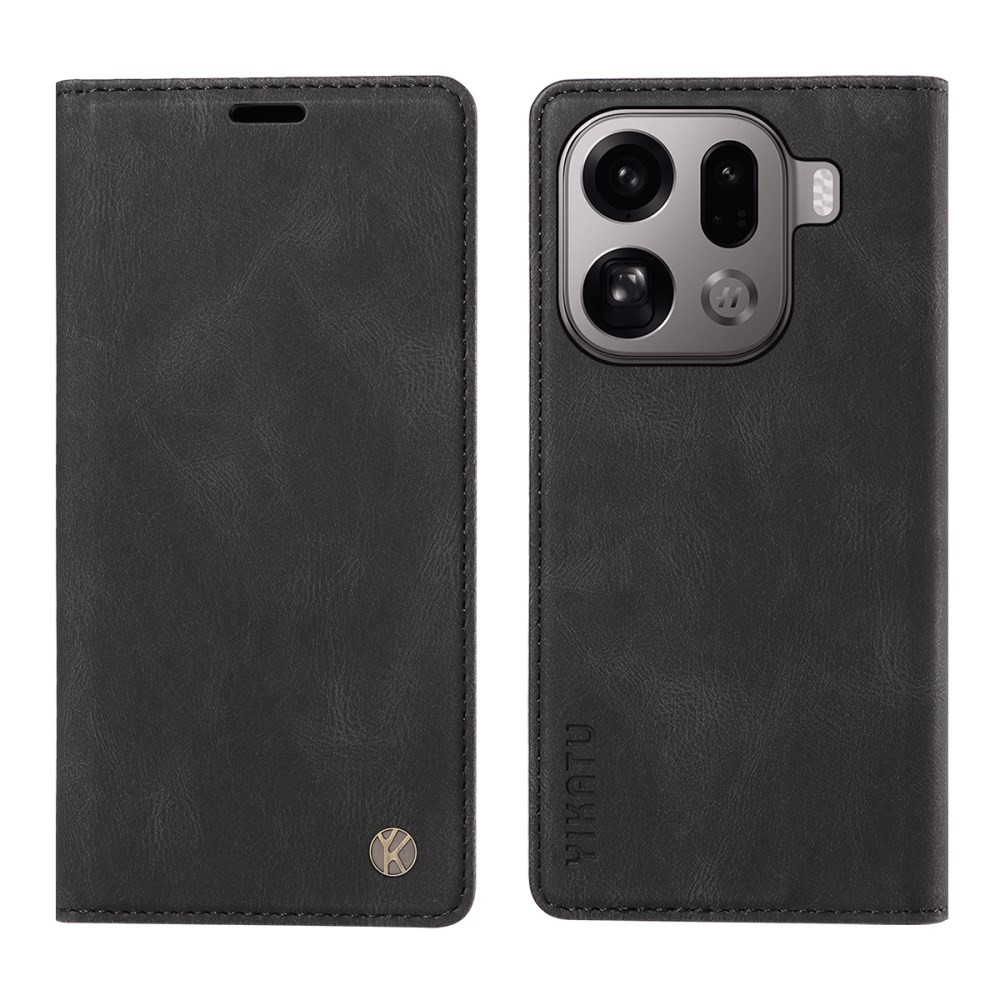 Oppo Find X9 Pro 5G YIKATU YK-004 Θήκη Βιβλίο Black