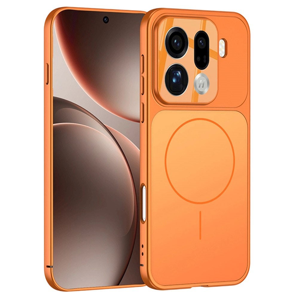 Oppo Find X9 Pro 5G GKK Matte Magnetic Σκληρή Θήκη Orange