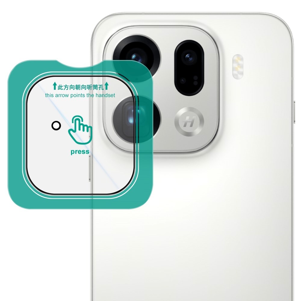 Oppo Find X9 Pro 5G IMAK Easy Install Τζαμάκι για Κάμερα Transparent