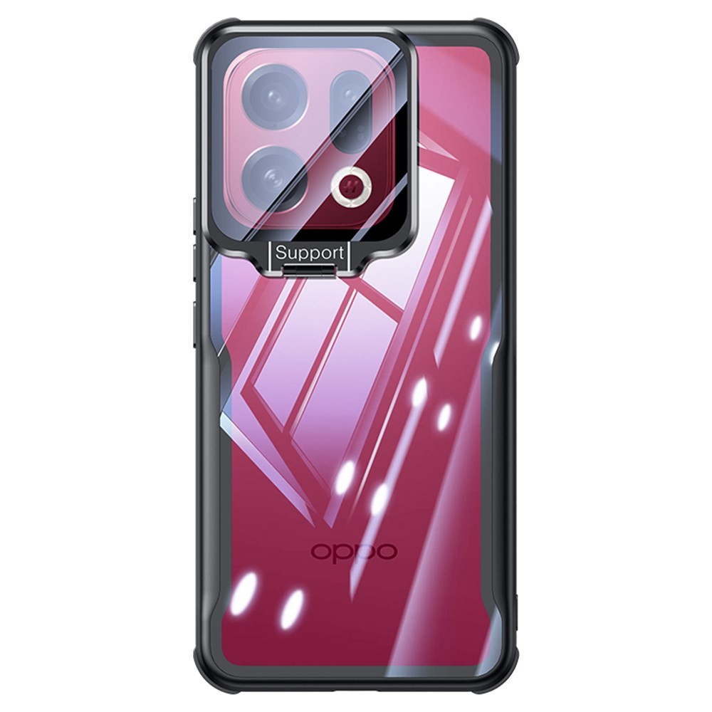 Oppo Find X9 5G Clear Σκληρή Θήκη με Stand Transparent