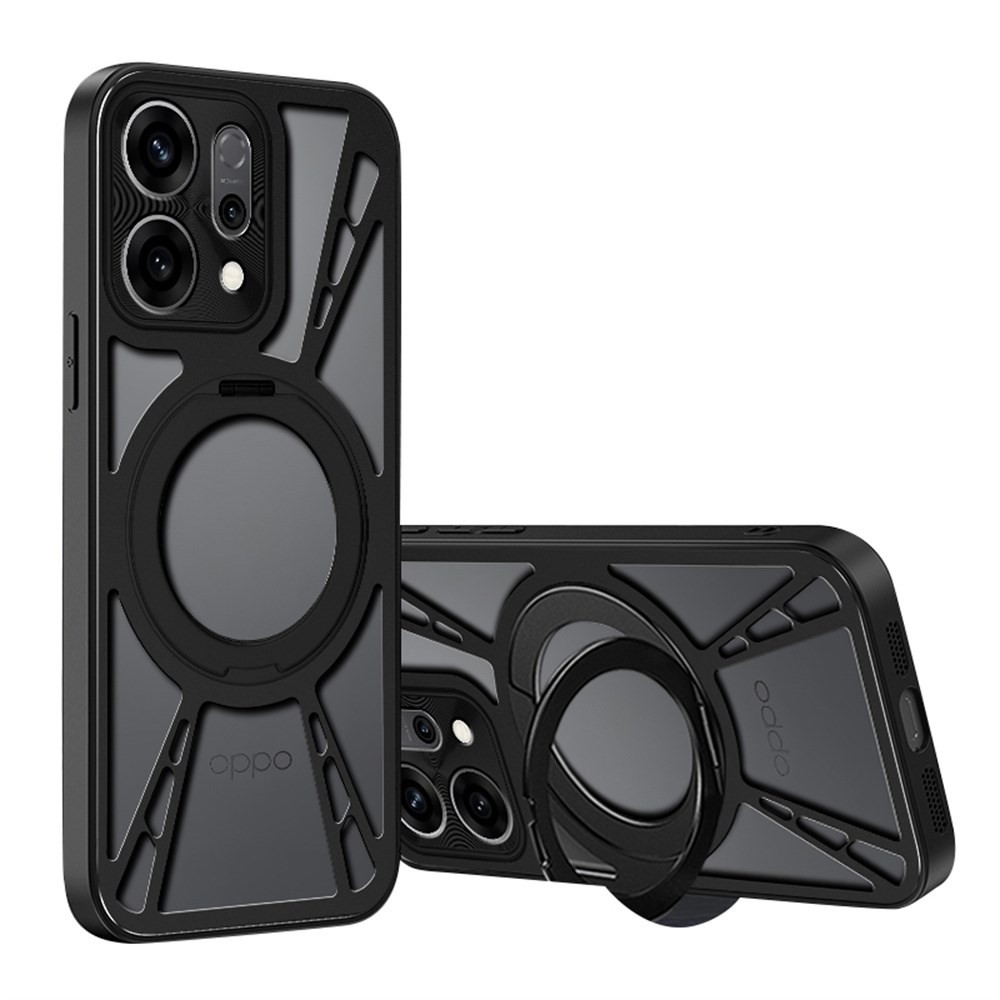 Oppo Find X9 5G Νο Heat Σκληρή Θήκη-Πλαίσιο Black