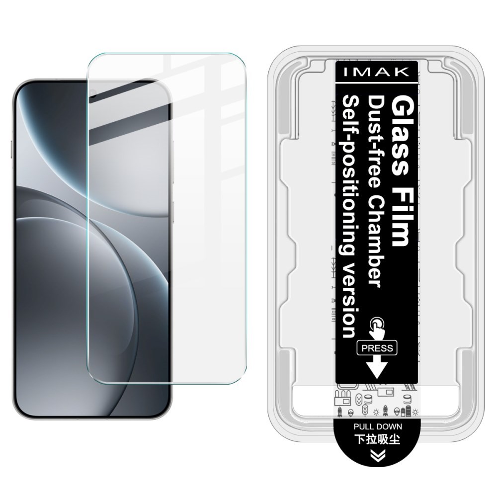 Oppo Find X9 5G IMAK H Series Easy Install Tempered Glass Transparent