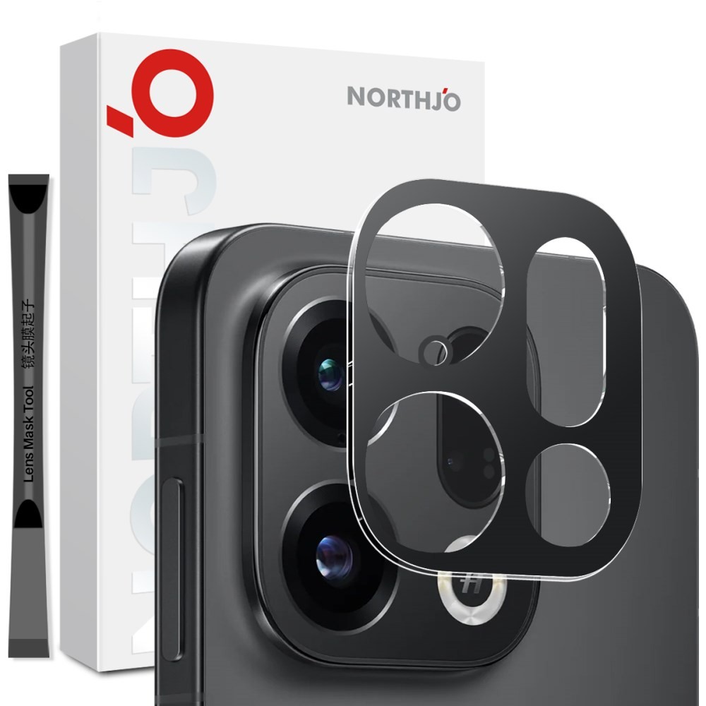 Oppo Find X9 5G NORTHJO Τζαμάκι για Κάμερα Black