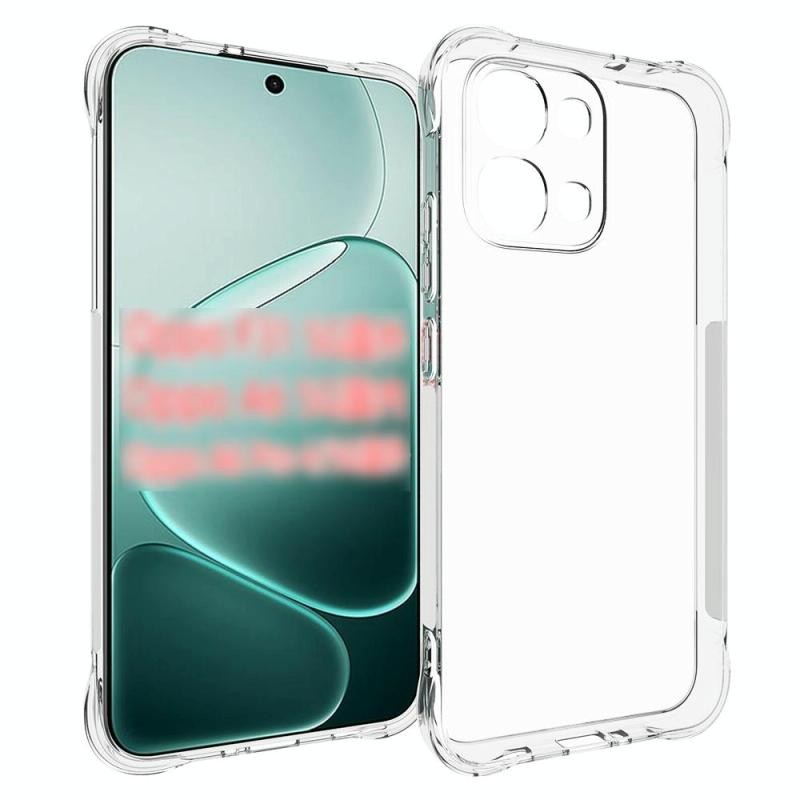 Oppo A6 Pro 4G/5G Buffer Θήκη Σιλικόνης Transparent