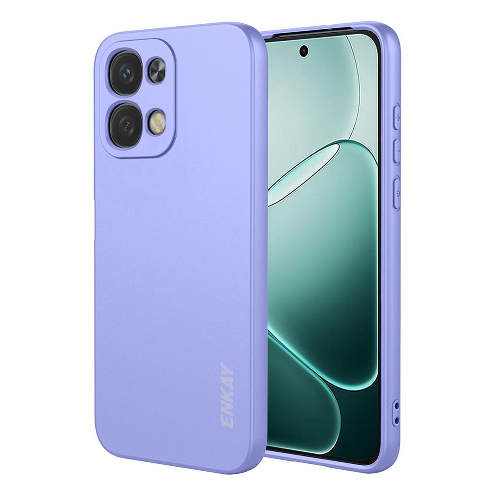 Oppo A6 Pro 4G/5G ENKAY Liquid Θήκη Σιλικόνης Purple