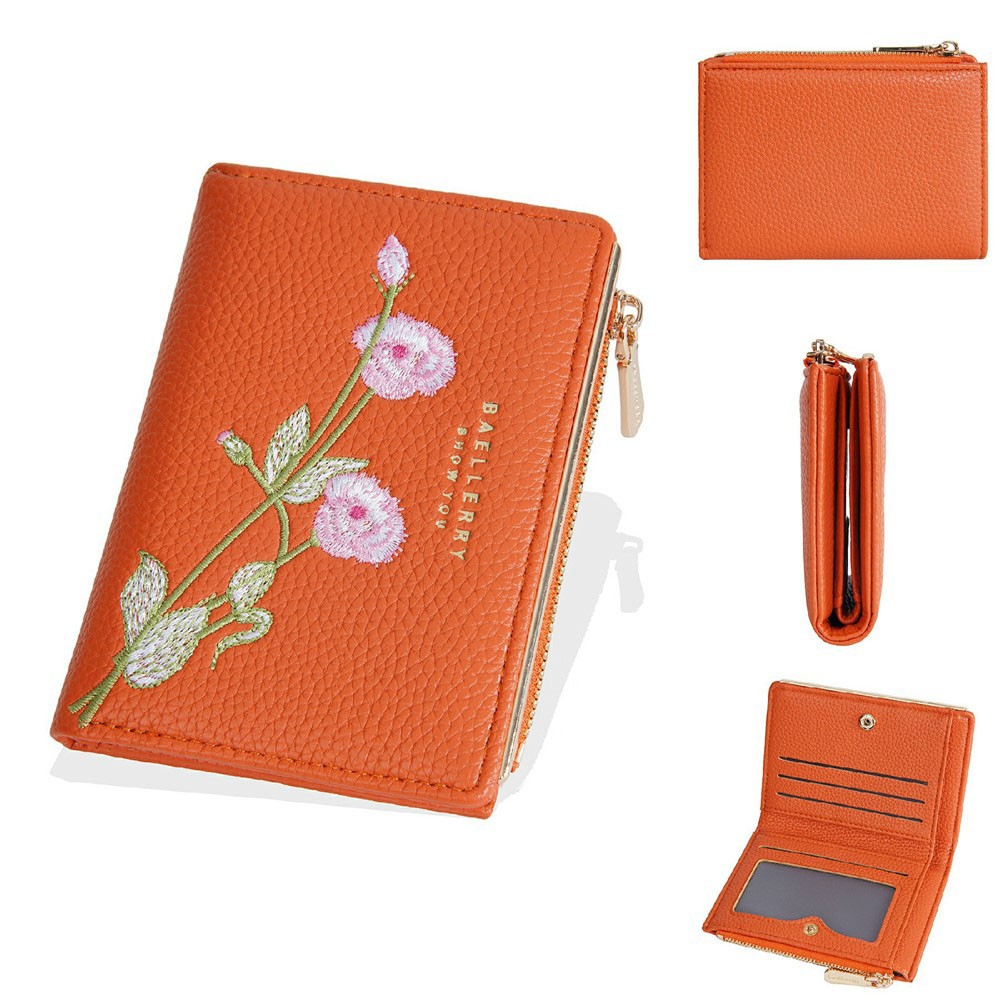   BAELLERRY Γυναικείο Πορτοφόλι Orange