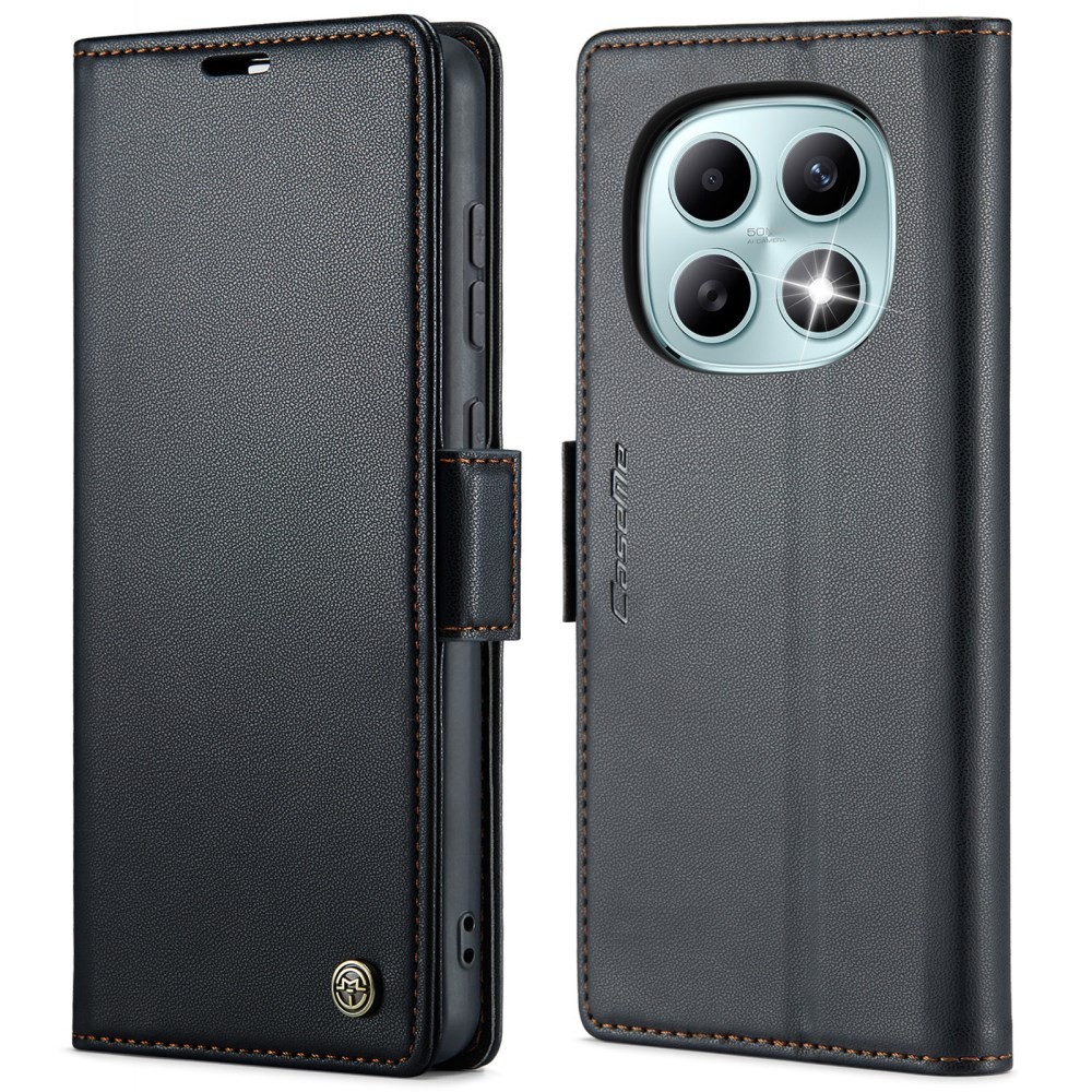 Xiaomi Redmi Note 15 5G/Poco M8 5G CaseMe 023 Luminus Θήκη Πορτοφόλι Black