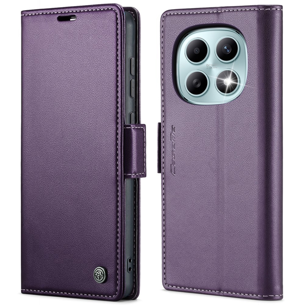 Xiaomi Redmi Note 15 5G/Poco M8 5G CaseMe 023 Luminus Θήκη Πορτοφόλι Purple