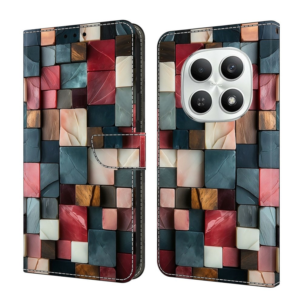 Xiaomi Redmi Note 15 5G/Poco M8 5G Colored Drawing Θήκη Πορτοφόλι Colorful Brick