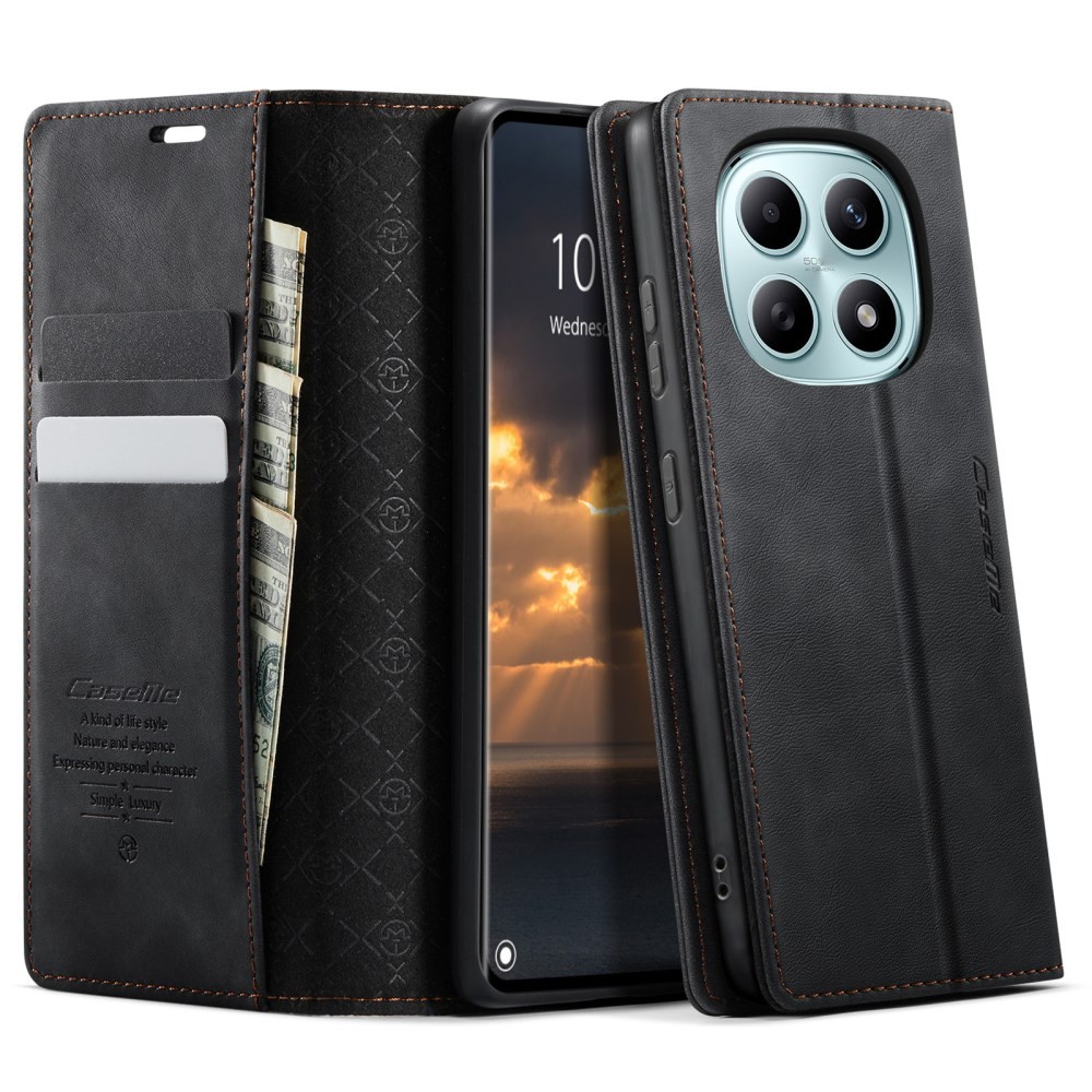Xiaomi Redmi Note 15 5G/Poco M8 5G CaseMe 033 Retro Θήκη Βιβλίο Black