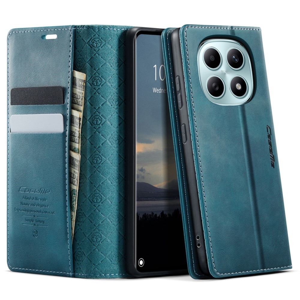 Xiaomi Redmi Note 15 5G/Poco M8 5G CaseMe 033 Retro Θήκη Βιβλίο Green Blue