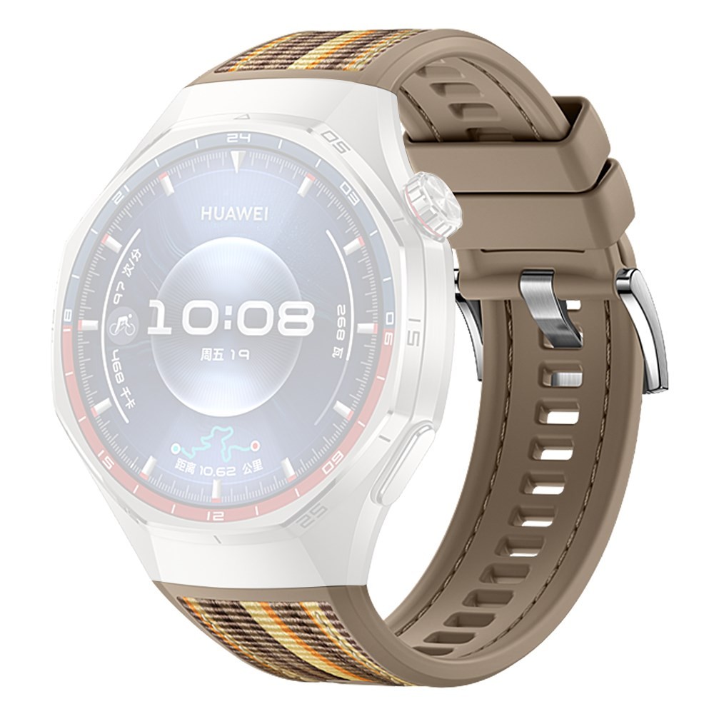 Huawei Watch GT 6 Pro - 46mm Λουράκι απο Νάιλον και Σιλικόνη Khaki