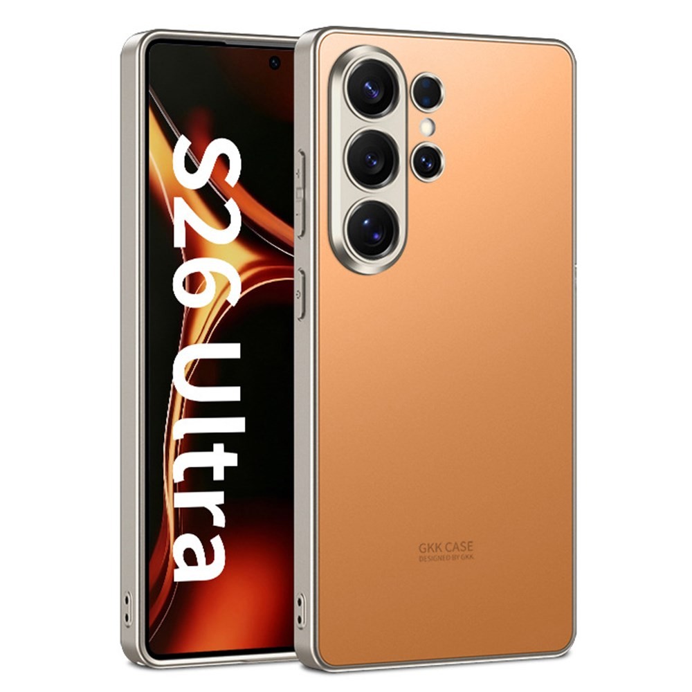 Samsung Galaxy S26 Ultra 5G GKK Skin Touch AG Σκληρή Θήκη Orange