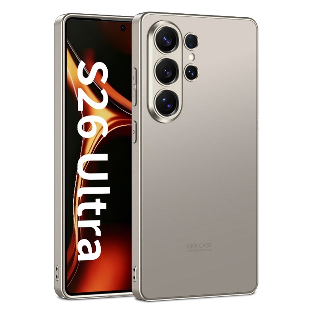 Samsung Galaxy S26 Ultra 5G GKK Skin Touch AG Σκληρή Θήκη Titanium Grey