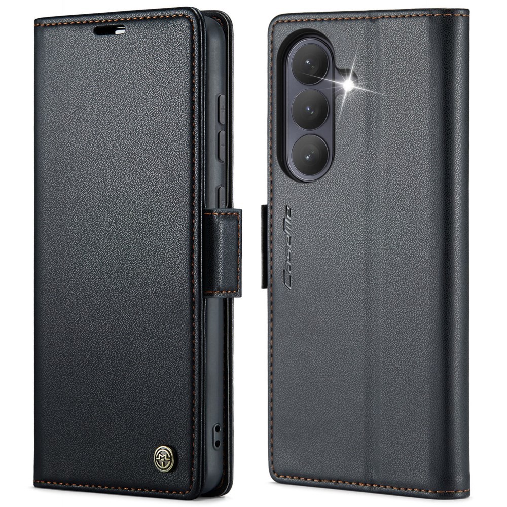 Samsung Galaxy S26 5G CaseMe 023 Luminus Θήκη Πορτοφόλι Black
