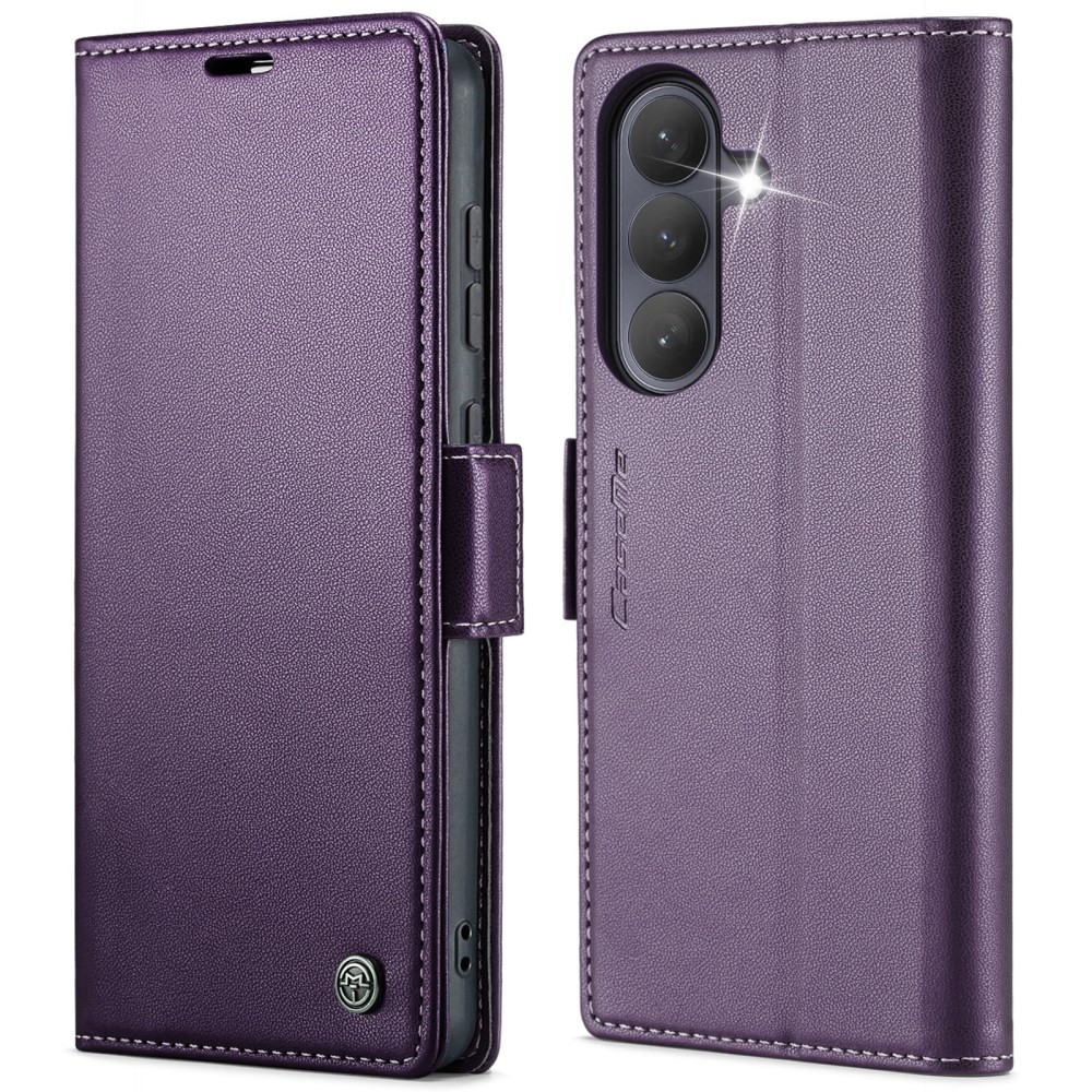 Samsung Galaxy S26 5G CaseMe 023 Luminus Θήκη Πορτοφόλι Purple