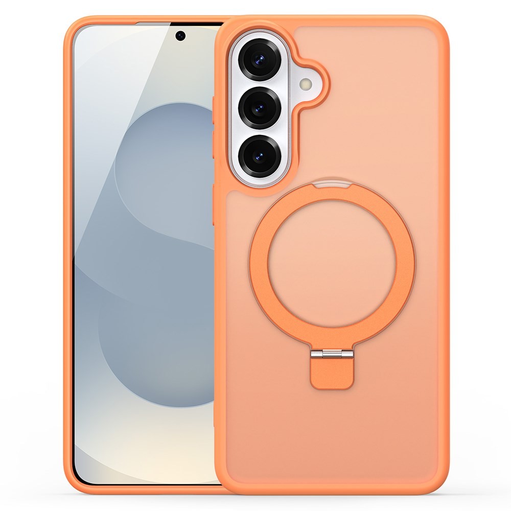 Samsung Galaxy S26 5G DUX DUCIS Yind Series MagSafe Σκληρή Θήκη με Στήριγμα Orange