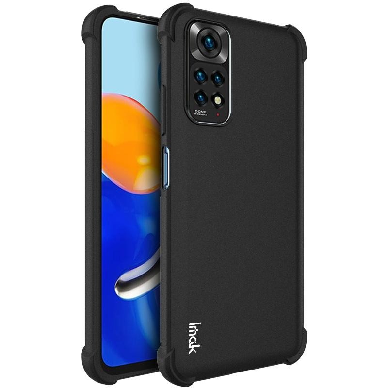 Xiaomi Redmi Note 11/Note 11s IMAK TPU Θήκη Σιλικόνης Matte Black
