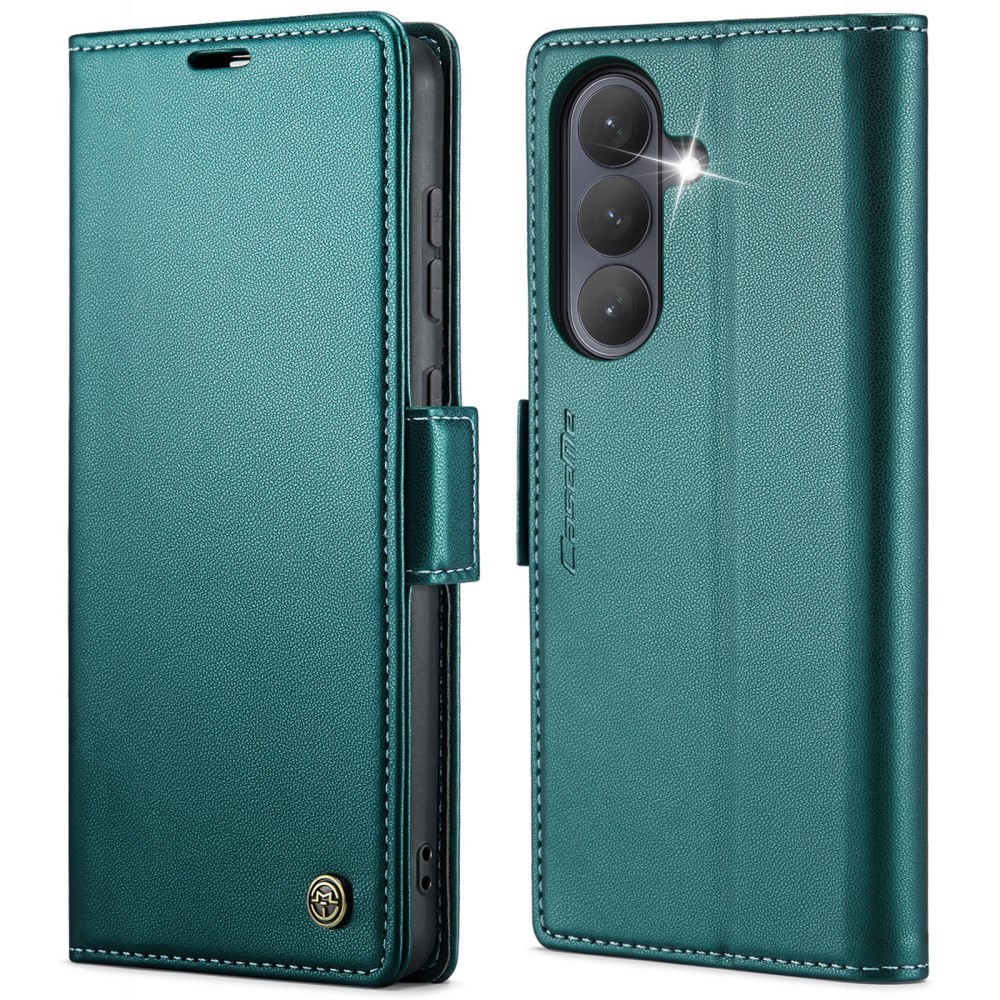 Samsung Galaxy A57 5G CaseMe 023 Luminus Θήκη Πορτοφόλι Green
