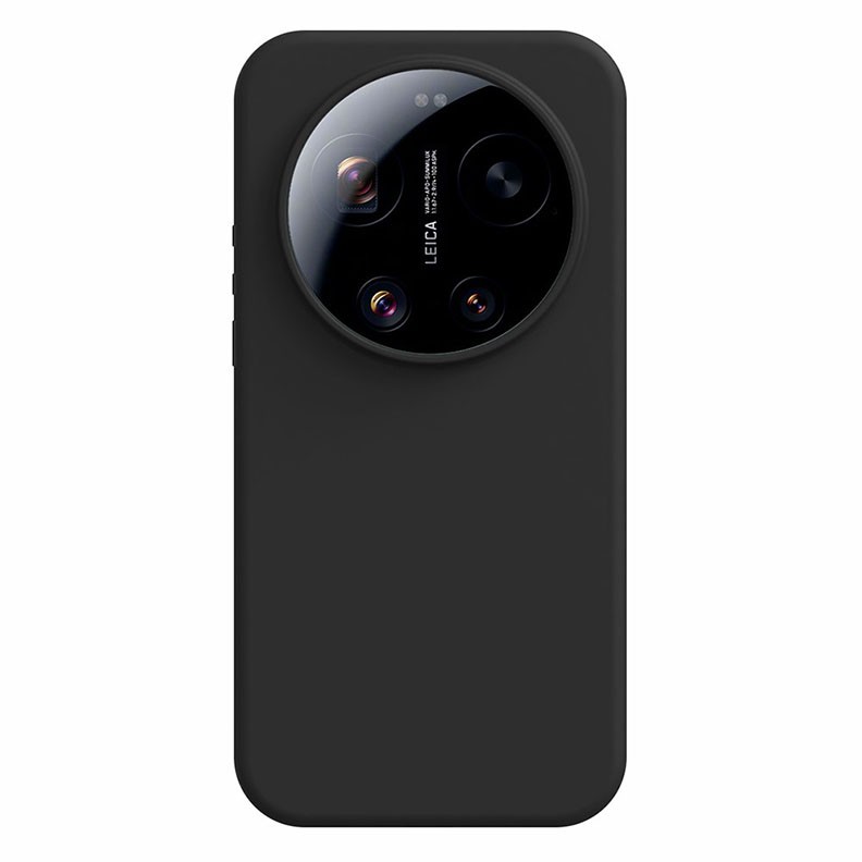 Xiaomi 17 Ultra 5G Liquid Silicone Θήκη Σιλικόνης Black